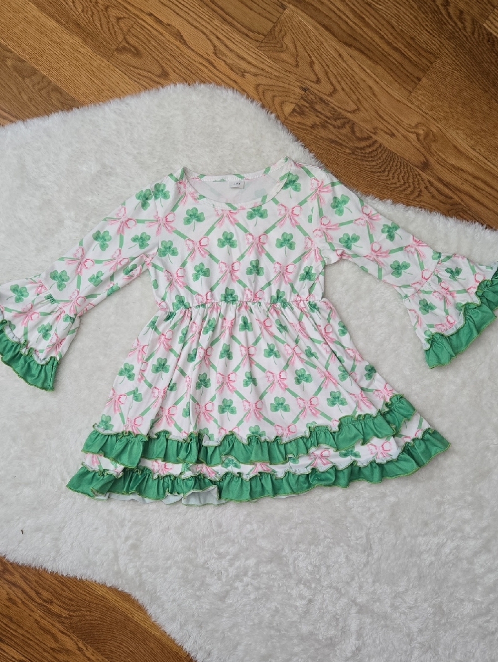 St. Patricks Day Dress, Girls 4-5Y